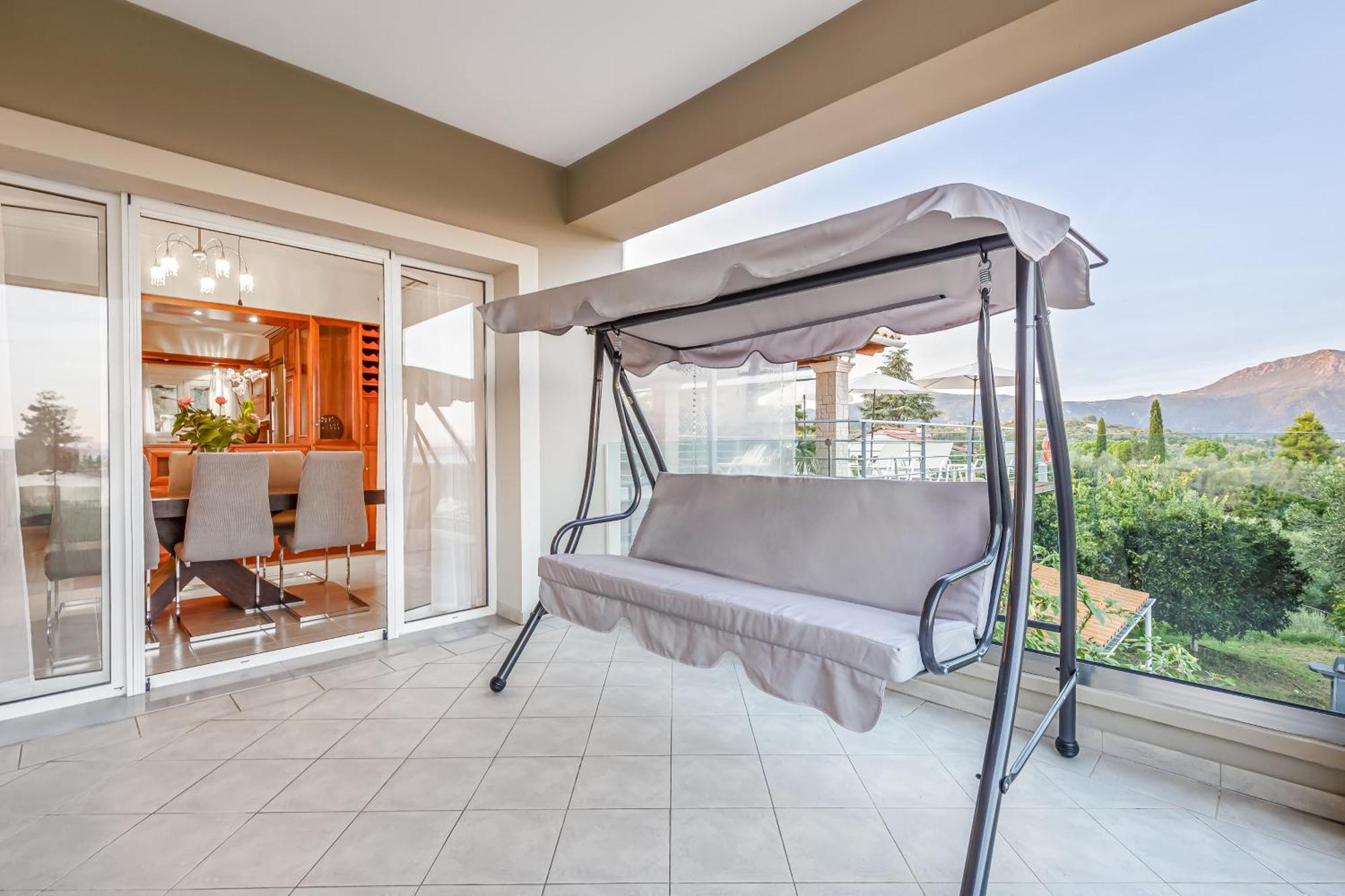Villa Olivia Corfu - Amazing Sea-View 3 Bedroom Villa With A Pool Gazátika Eksteriør billede